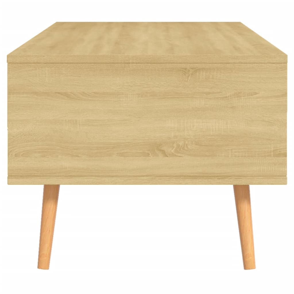 vidaXL Table basse Chêne Sonoma 100x49,5x43 cm Bois d'ingénierie