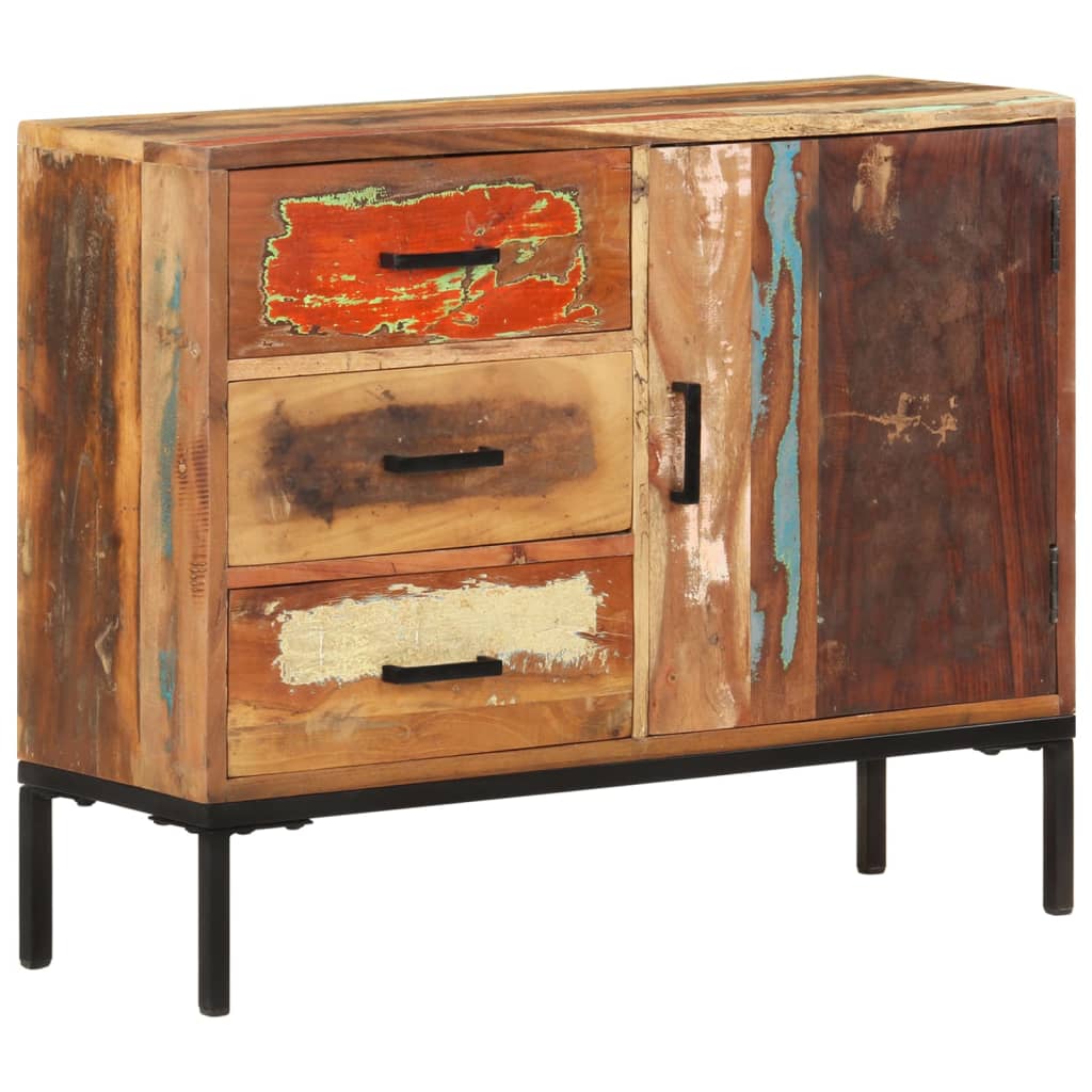 vidaXL Buffet 88x30x73 cm Bois de récupération solide