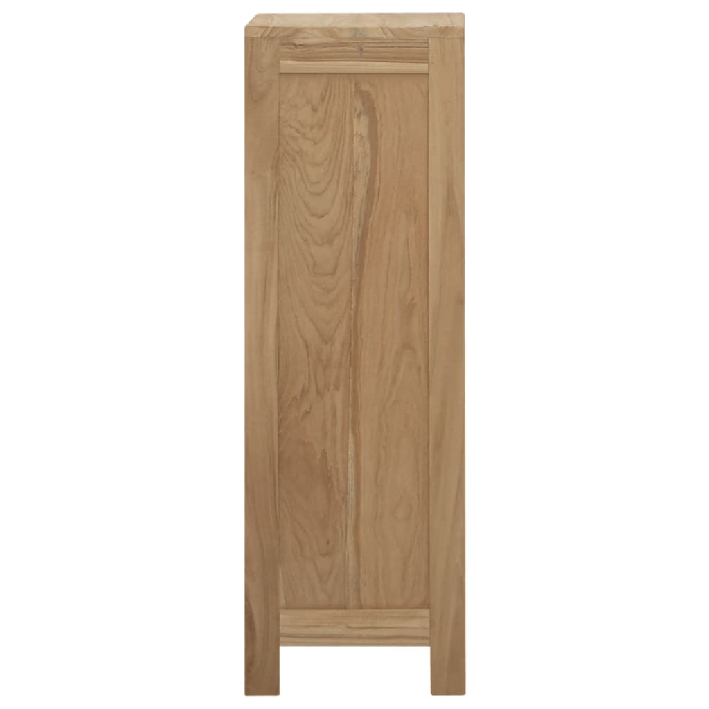 vidaXL Commode 30x30x90 cm Bois massif de teck