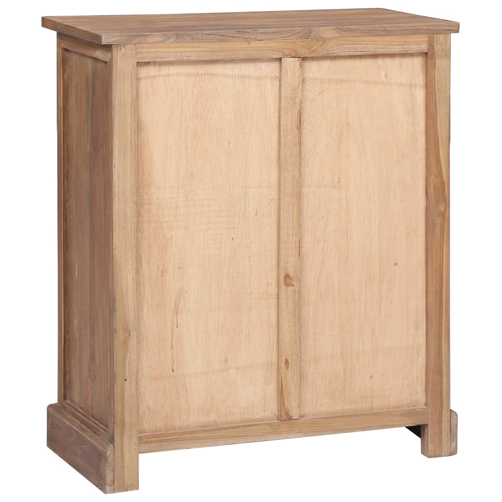 vidaXL Armoire latérale 65x30x75 cm Teck solide