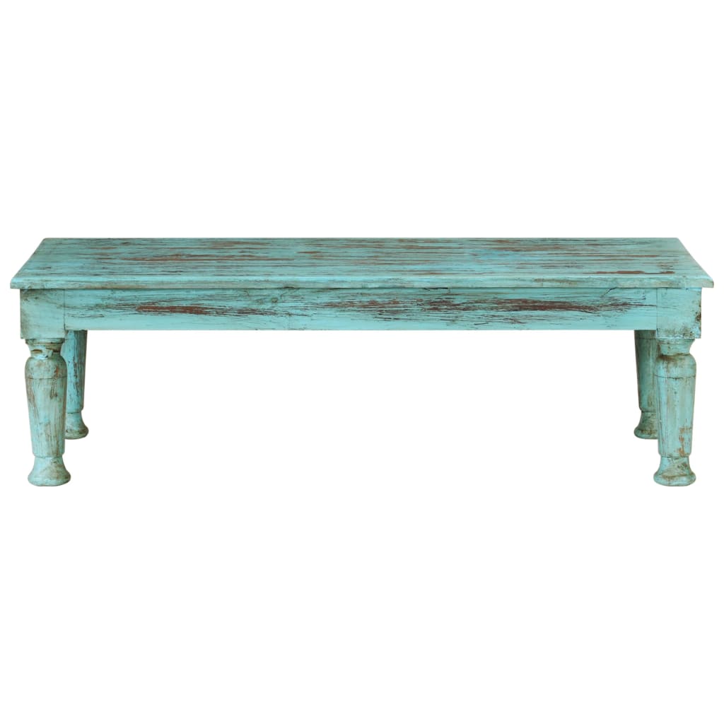 vidaXL Table basse 110x50x34 cm Bois de récupération massif