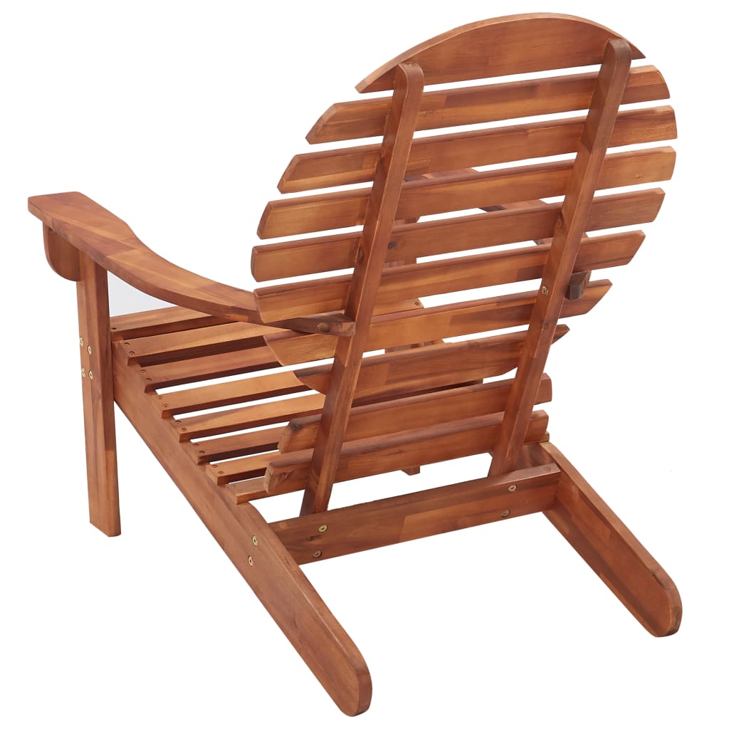 vidaXL Chaise Adirondack Bois d'acacia massif