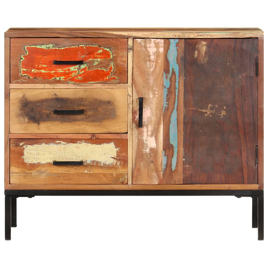 vidaXL Buffet 88x30x73 cm Bois de récupération solide