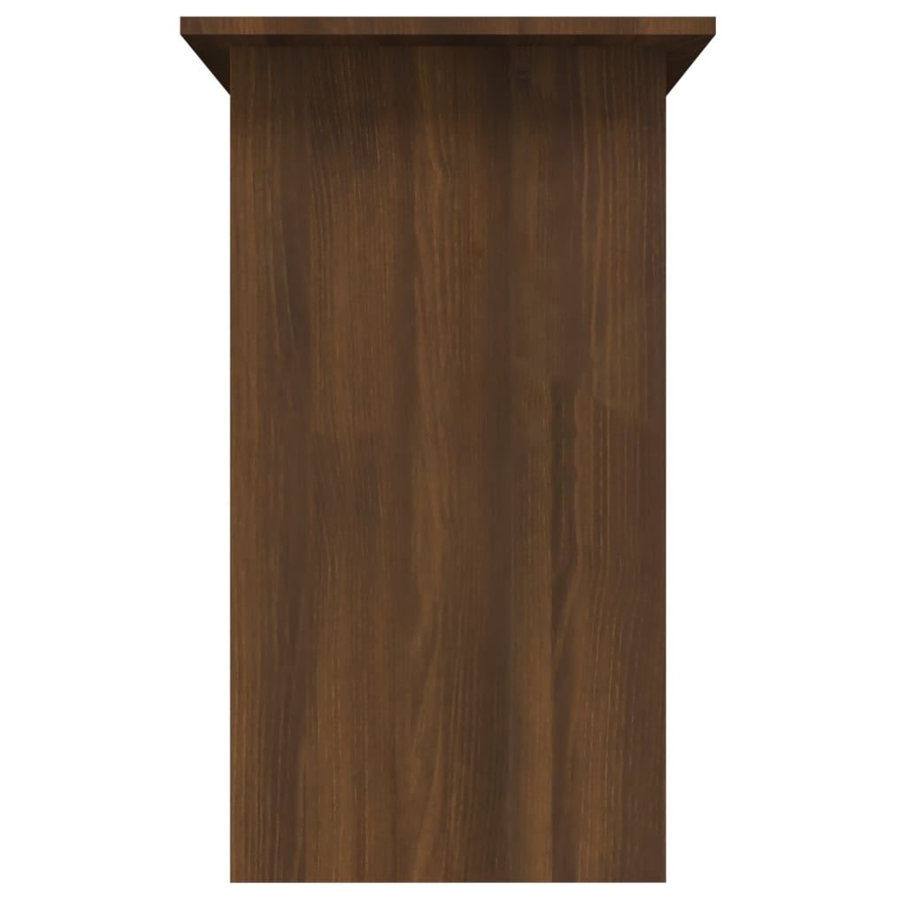 vidaXL Bureau Chêne marron 80x45x74 cm Bois d'ingénierie