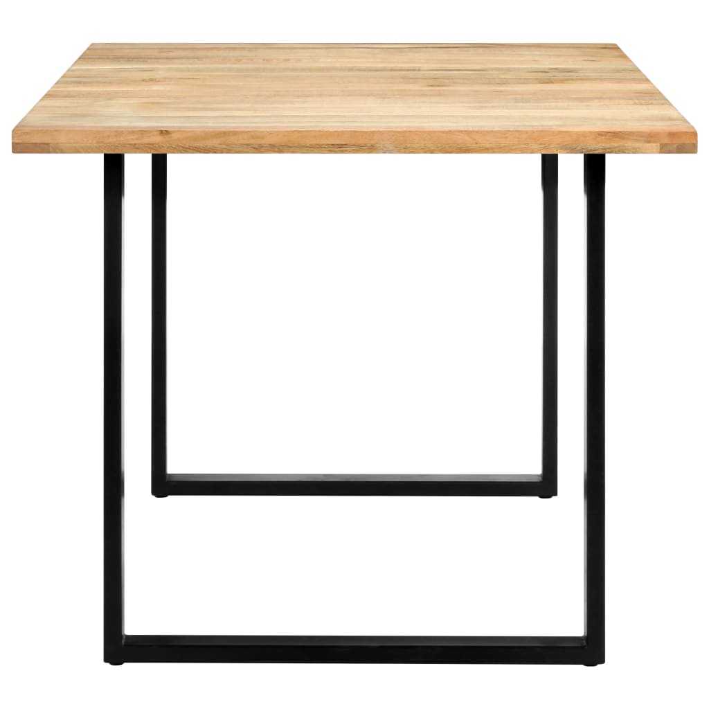 vidaXL Table de salle à manger 180x90x76 cm bois de manguier massif