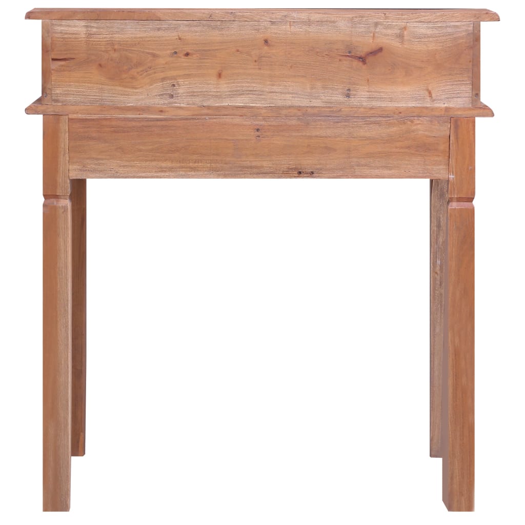 vidaXL Bureau avec tiroirs 90x50x101 cm Bois de récupération solide