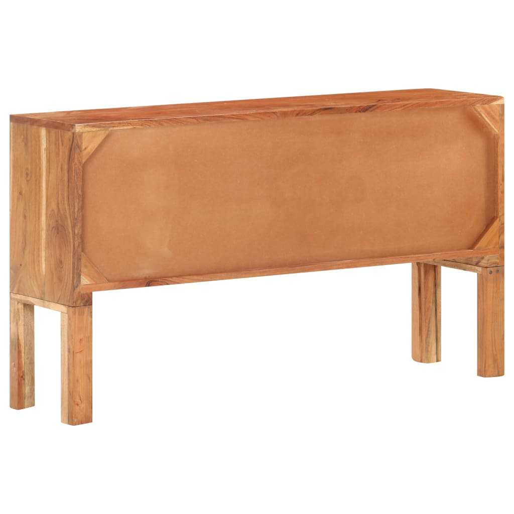 vidaXL Buffet 116x30x66 cm Bois d'acacia massif