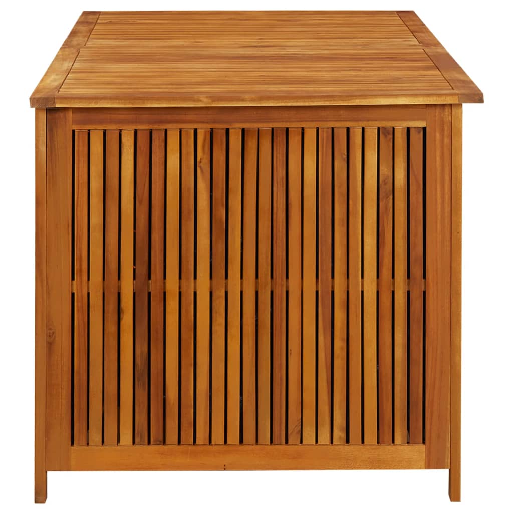 vidaXL Boîte de rangement de jardin 150x80x75 cm Bois d'acacia solide