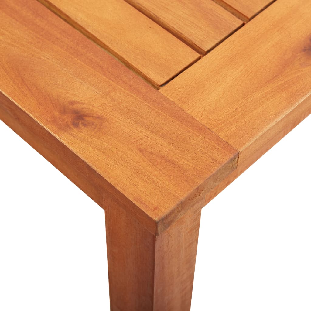 vidaXL Table de jardin 150x90x74 cm Bois d'acacia massif