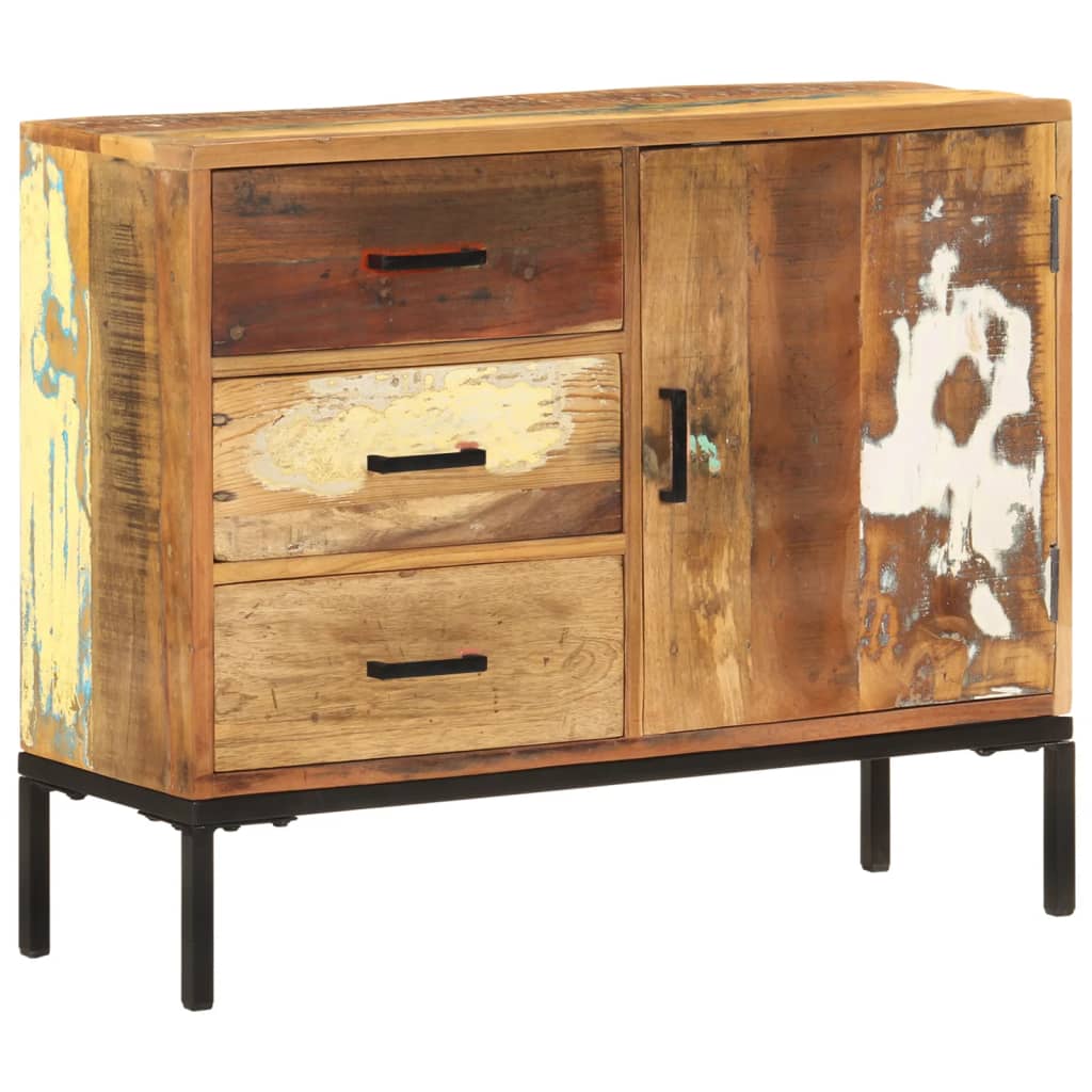 vidaXL Buffet 88x30x73 cm Bois de récupération solide