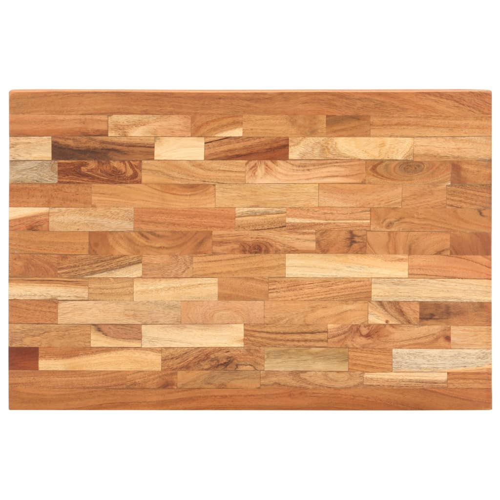 vidaXL Planche à découper 60x40x4 cm Bois d'acacia massif