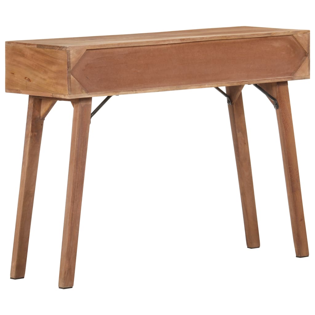 vidaXL Table console 100x35x76 cm Bois de manguier massif