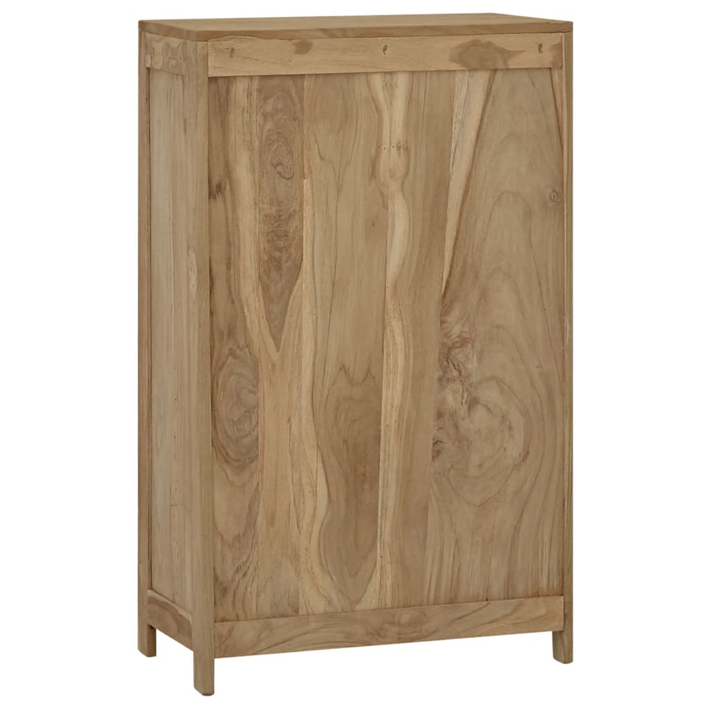 vidaXL Commode 55x30x90 cm Bois massif de teck