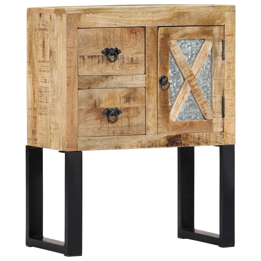 vidaXL Buffet 60 x 30 x 76 cm Bois de manguier massif