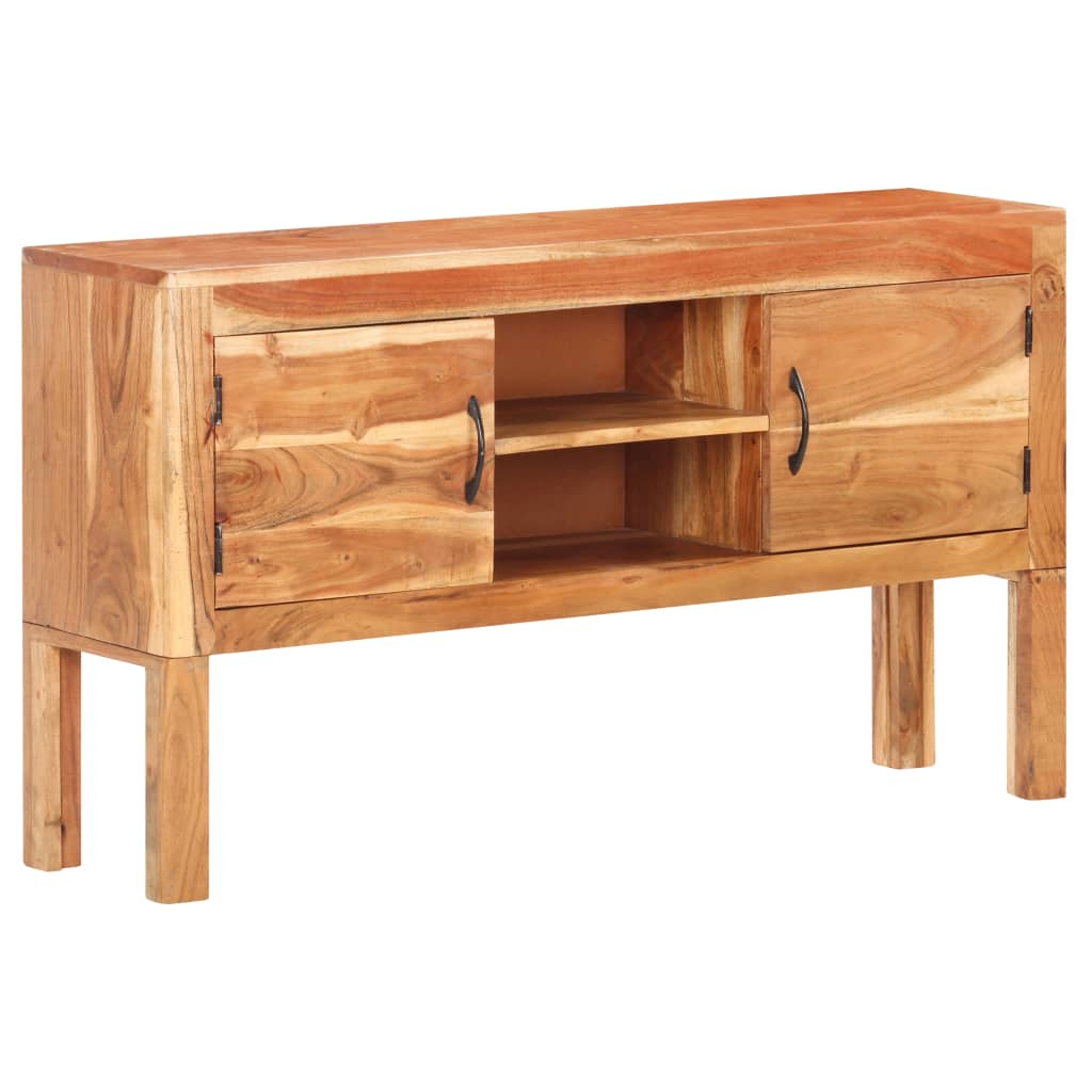 vidaXL Buffet 116x30x66 cm Bois d'acacia massif