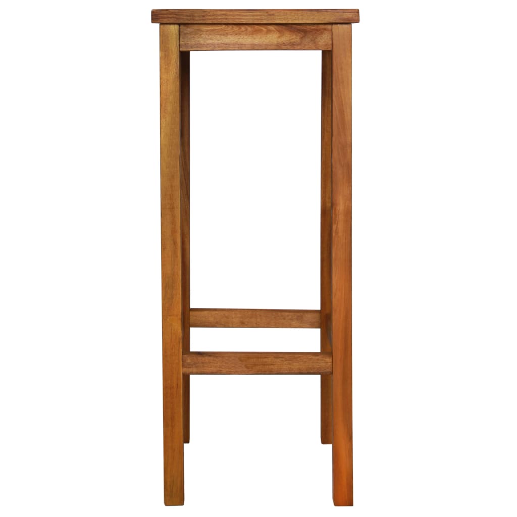 vidaXL Tabourets de bar lot de 2 bois d'acacia massif