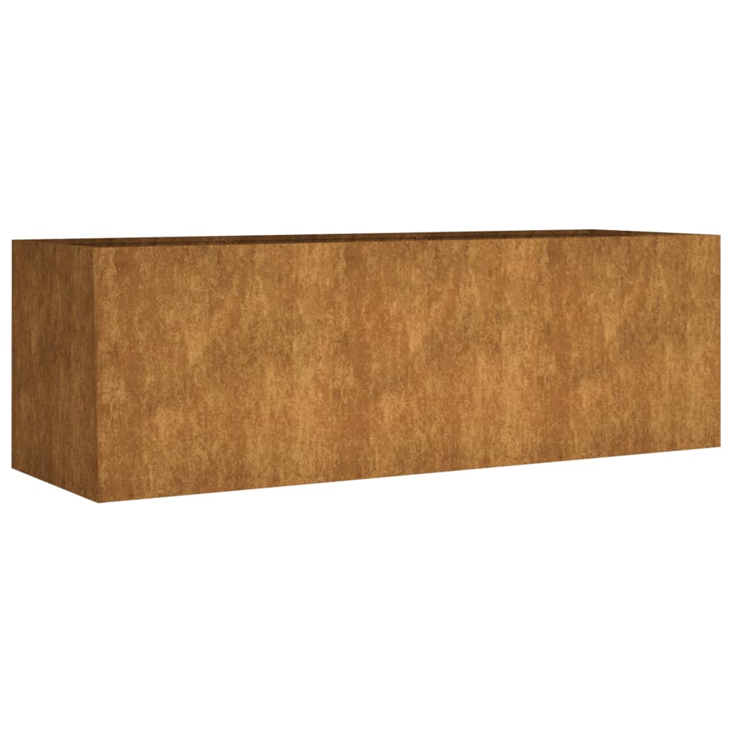 vidaXL Lit surélevé de jardin 120x40x40 cm acier corten