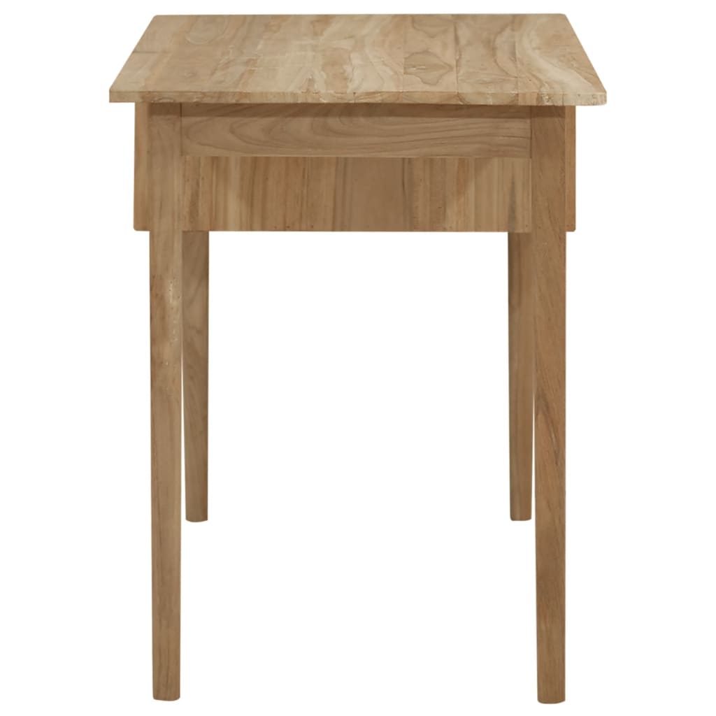 vidaXL Bureau avec 2 tiroirs 110x52x75 cm Bois de teck solide