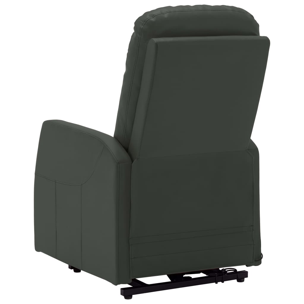 vidaXL Fauteuil Anthracite Similicuir