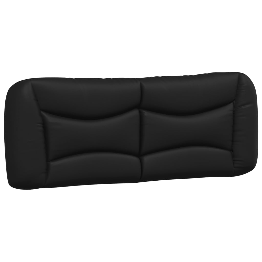 vidaXL Cadre de lit sans matelas noir 137x190 cm similicuir