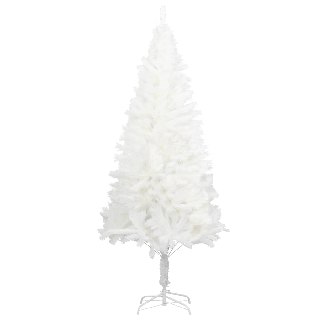 vidaXL Arbre de Noël artificiel aiguilles réalistes blanc 120 cm