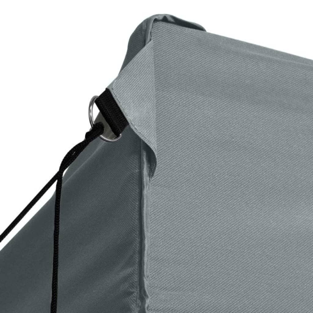 vidaXL Tente pliable avec 4 parois latérales 3 x 4,5 m Anthracite