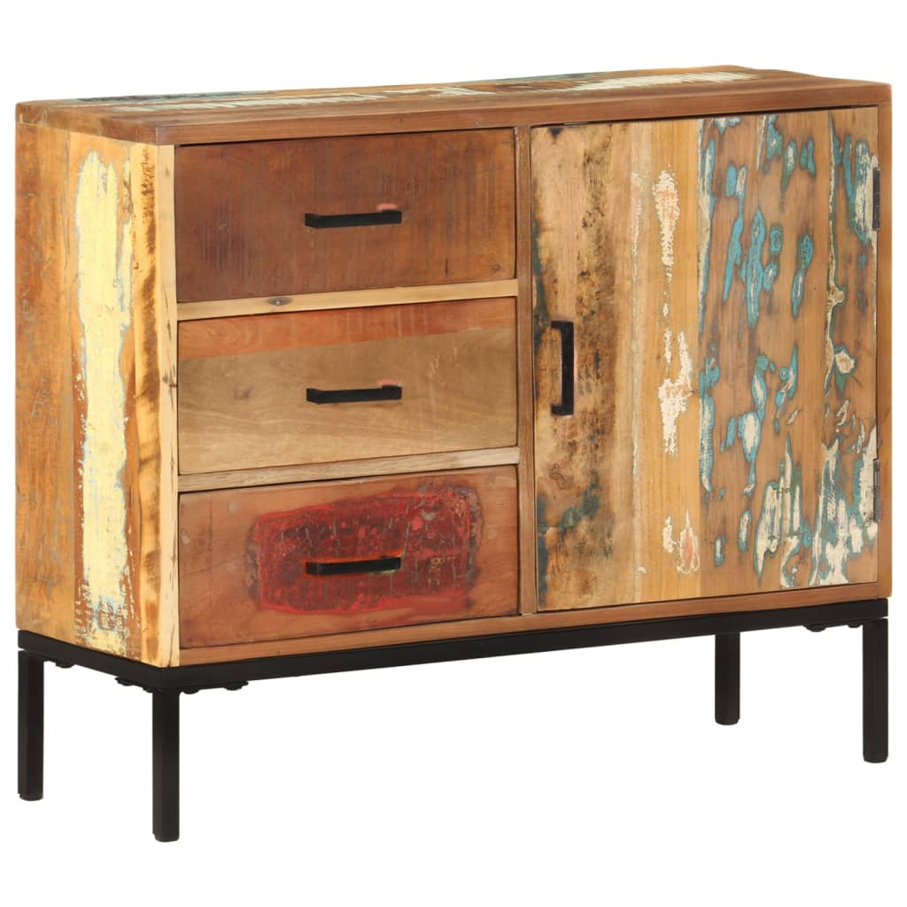 vidaXL Buffet 88x30x73 cm Bois de récupération solide