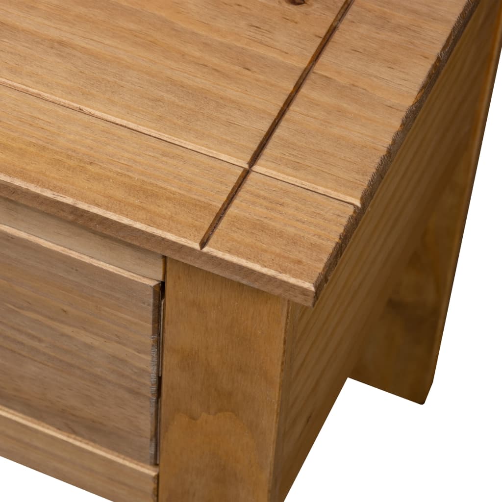 vidaXL Table de chevet 46x40x57 cm Pin Gamme Panama