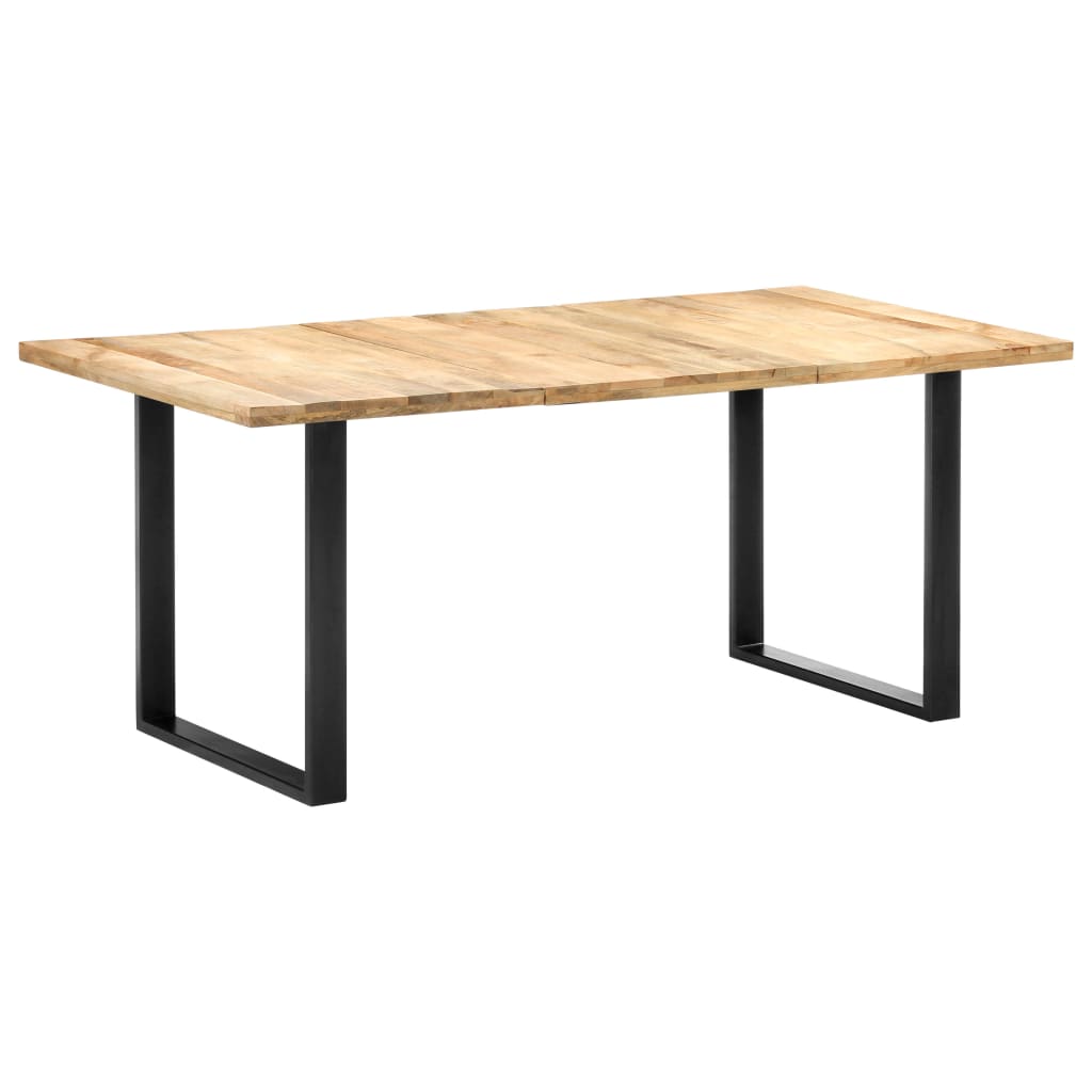 vidaXL Table de salle à manger 180x90x76 cm bois de manguier massif