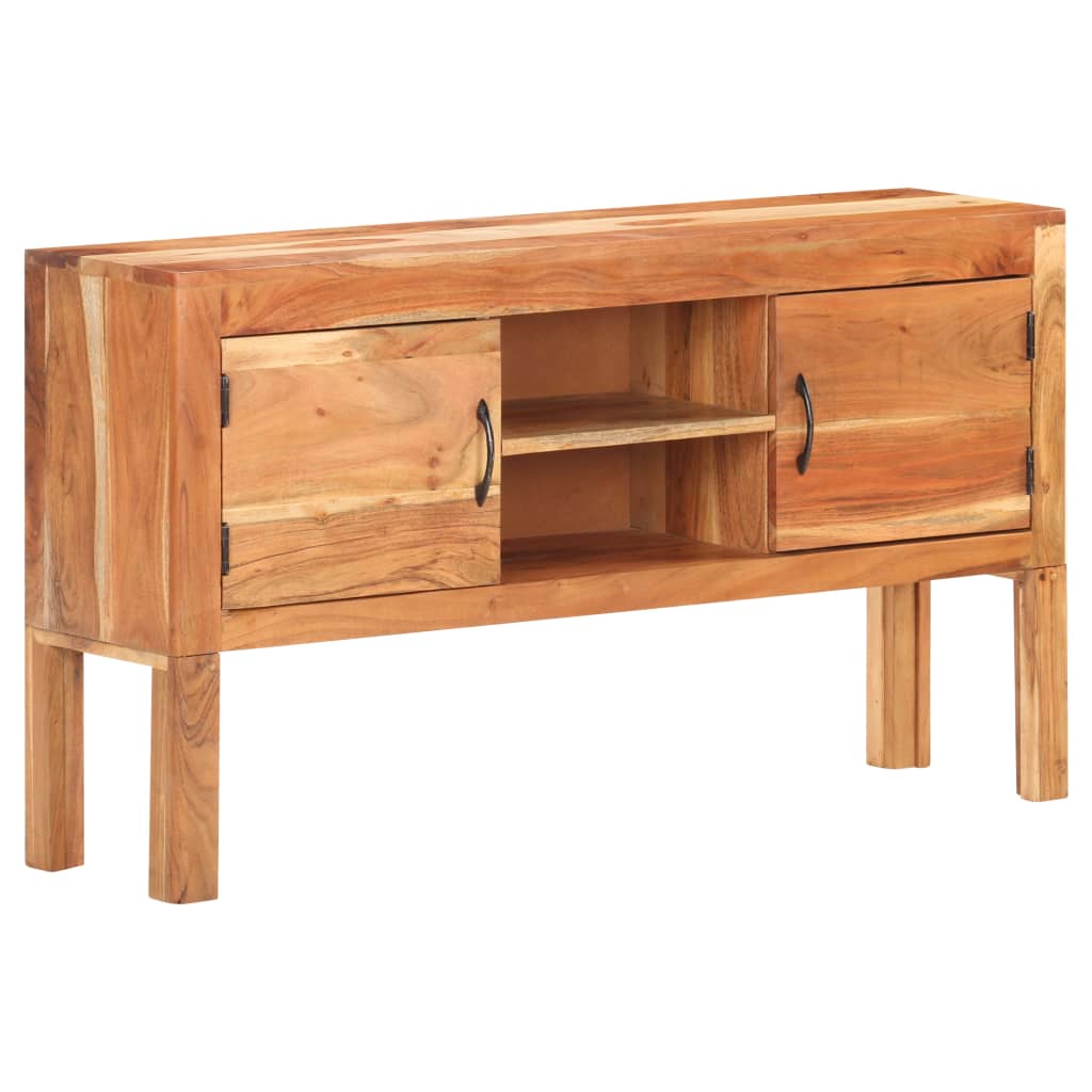 vidaXL Buffet 116x30x66 cm Bois d'acacia massif