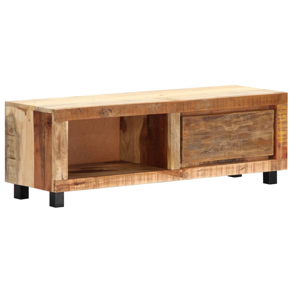 vidaXL Meuble TV 100x30x33 cm Bois de récupération massif