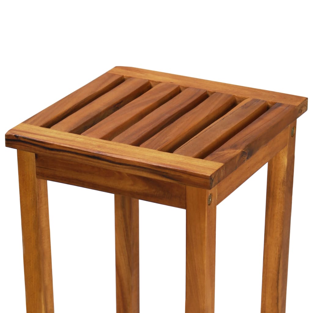 vidaXL Tabourets de bar lot de 2 bois d'acacia massif