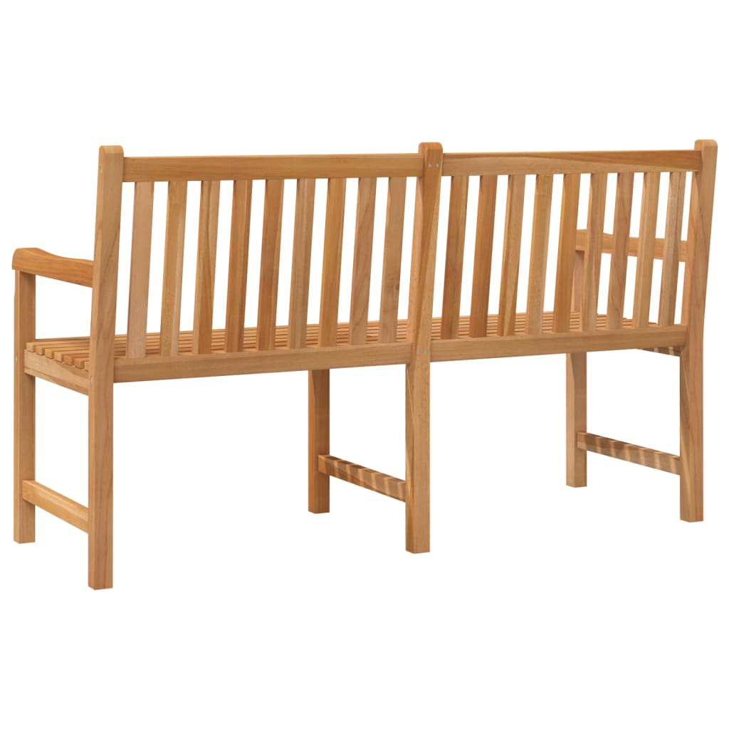 vidaXL Banc de jardin 150 cm Bois de teck solide