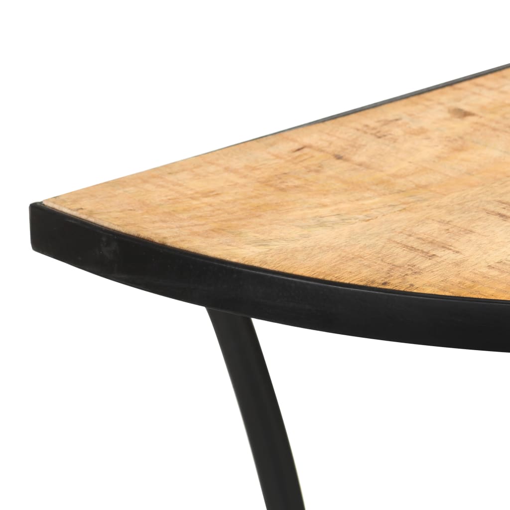 vidaXL Table d'appoint 110x40x77 cm Bois de manguier massif