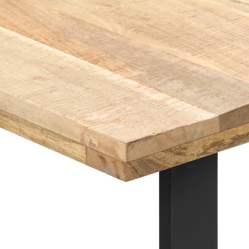 vidaXL Table de salle à manger 180x90x76 cm bois de manguier massif