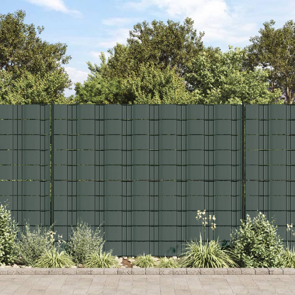 vidaXL Écran d'intimité de jardin PVC 70 x 0,19 m Vert