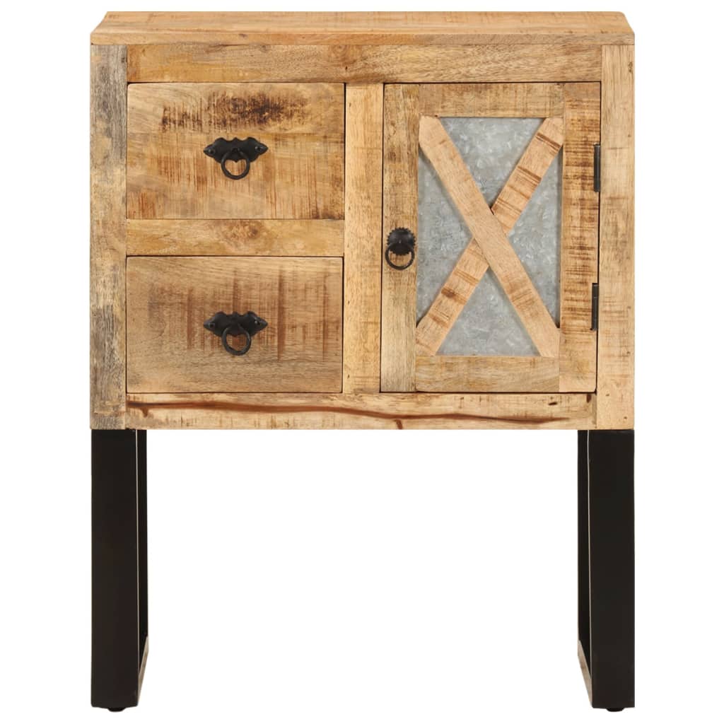 vidaXL Buffet 60 x 30 x 76 cm Bois de manguier massif