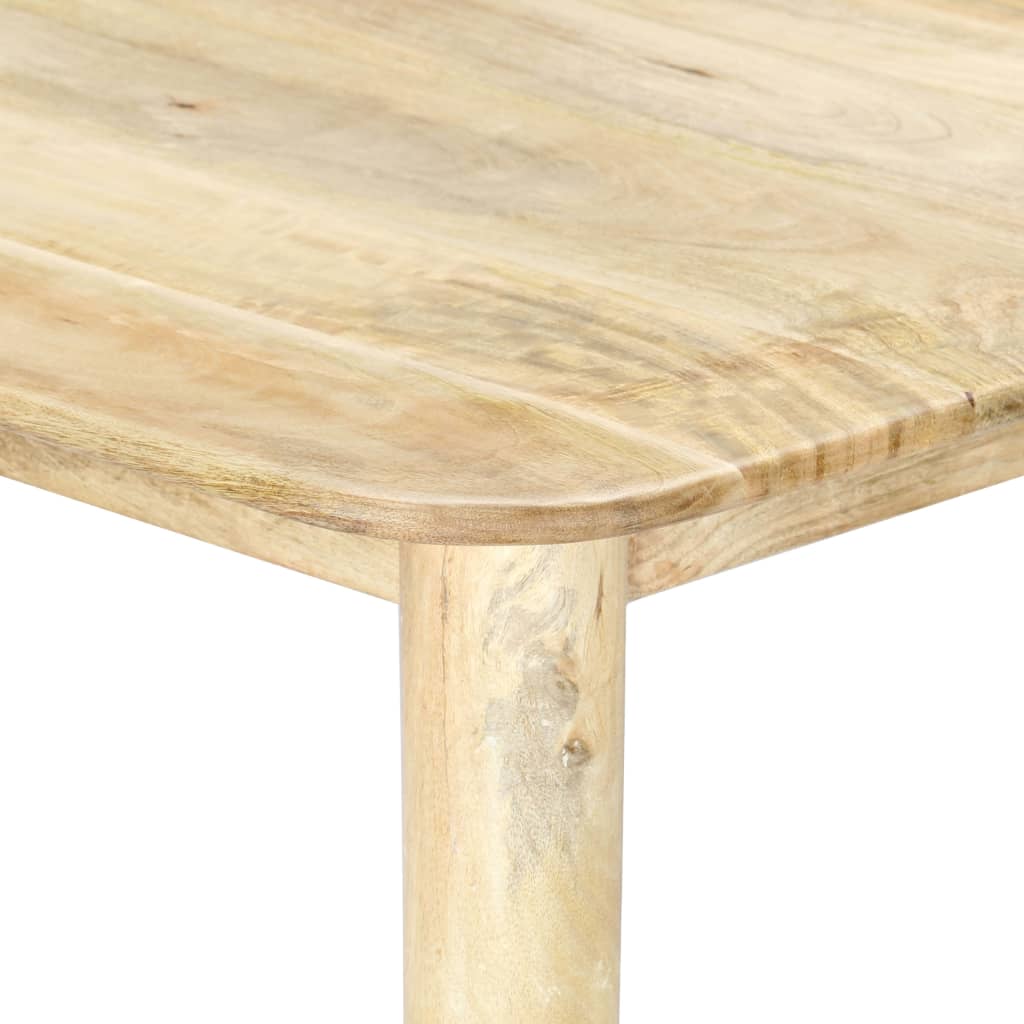 vidaXL Table de salle à manger 180x90x76 cm Bois de manguier massif