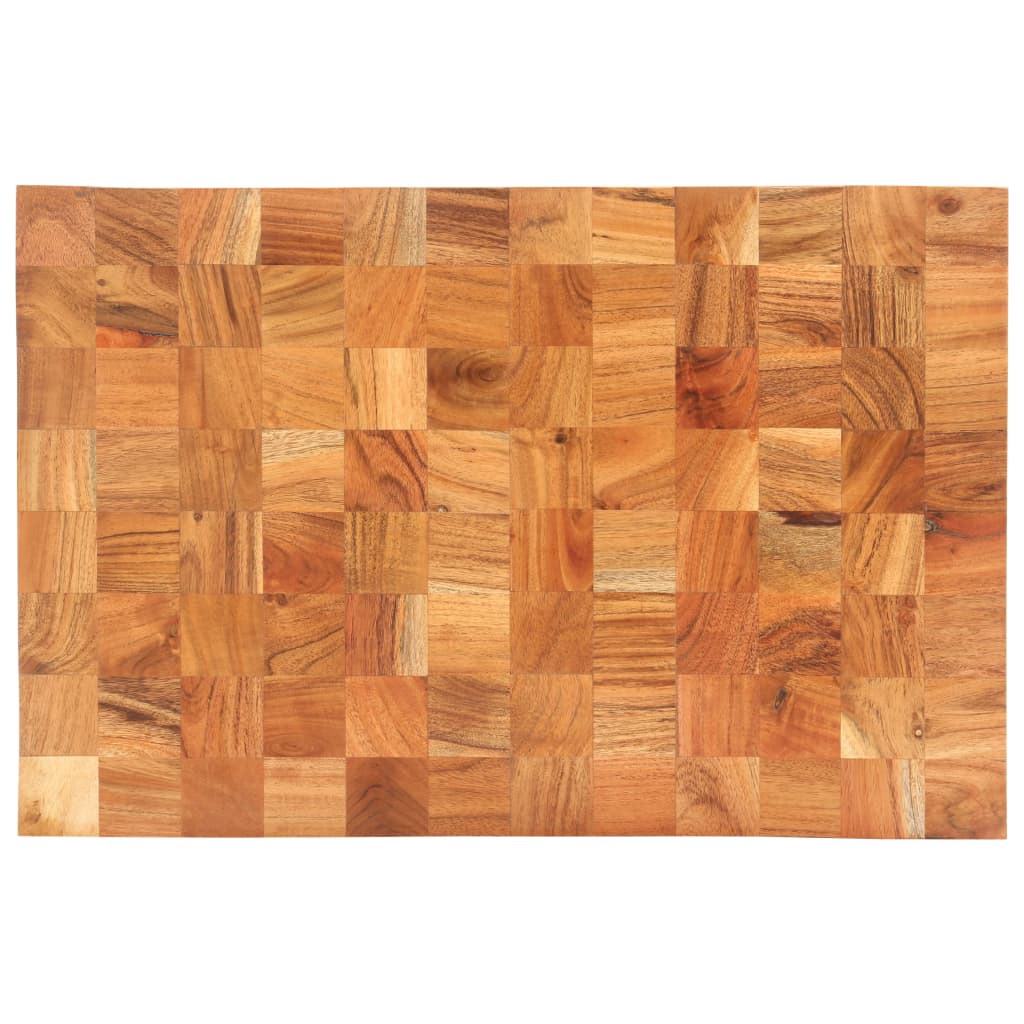 vidaXL Planche à découper 60x40x3,8 cm Bois d'acacia massif