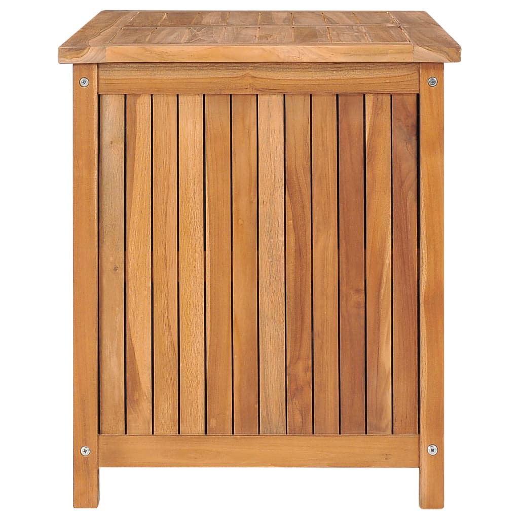 vidaXL Boîte de rangement de jardin 90x50x58 cm Bois de teck solide