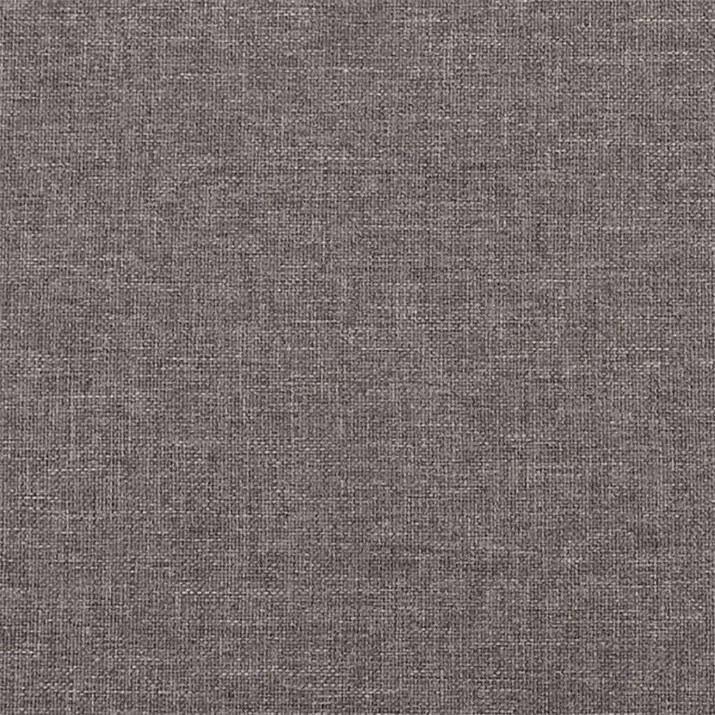 vidaXL Fauteuil avec repose-pied Gris foncé 60 cm Tissu