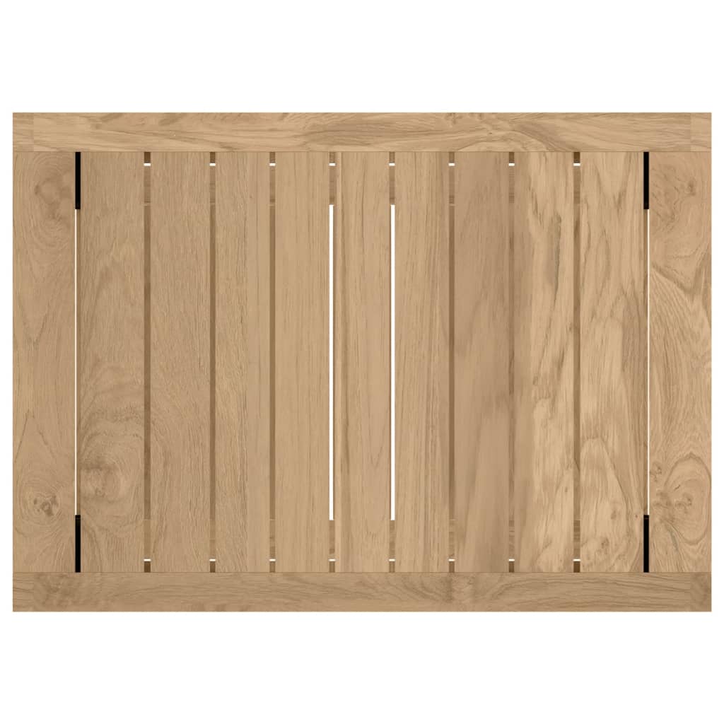 vidaXL Table d'appoint de salle de bain 50x35x45cm bois de teck solide