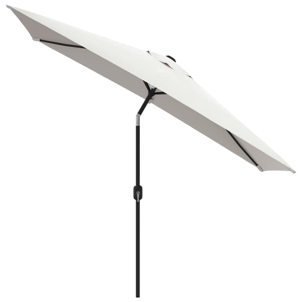 vidaXL Parasol 200 x 300 cm Blanc sable Rectangulaire