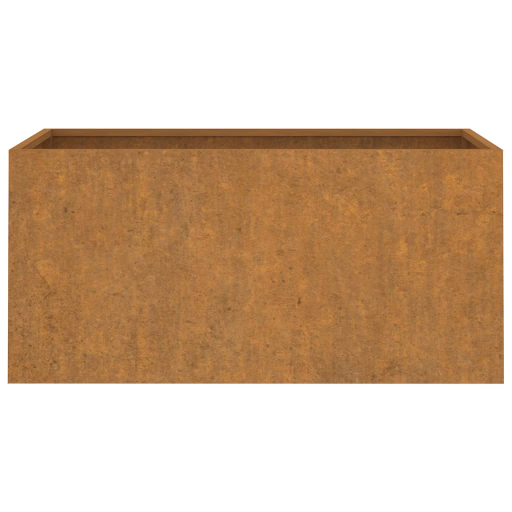 vidaXL Jardinière 62x30x29 cm acier corten