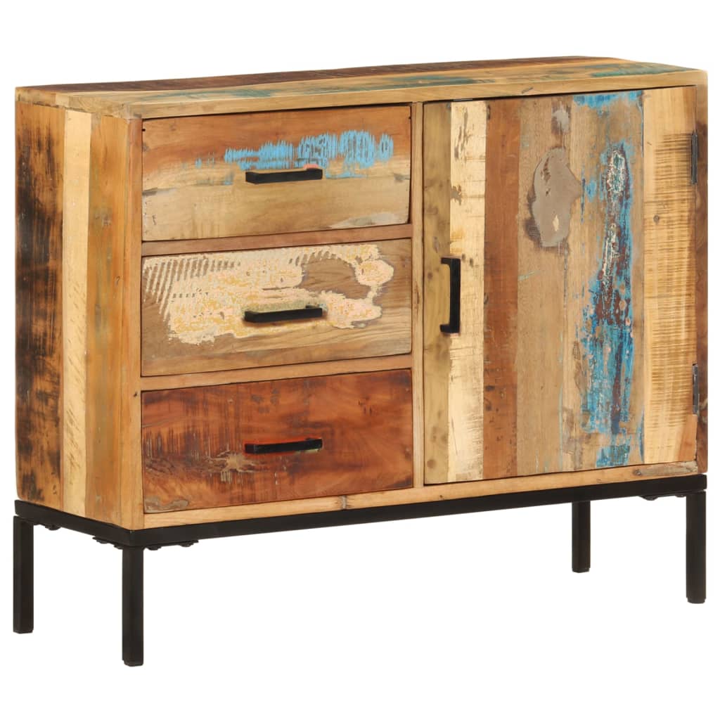 vidaXL Buffet 88x30x73 cm Bois de récupération solide