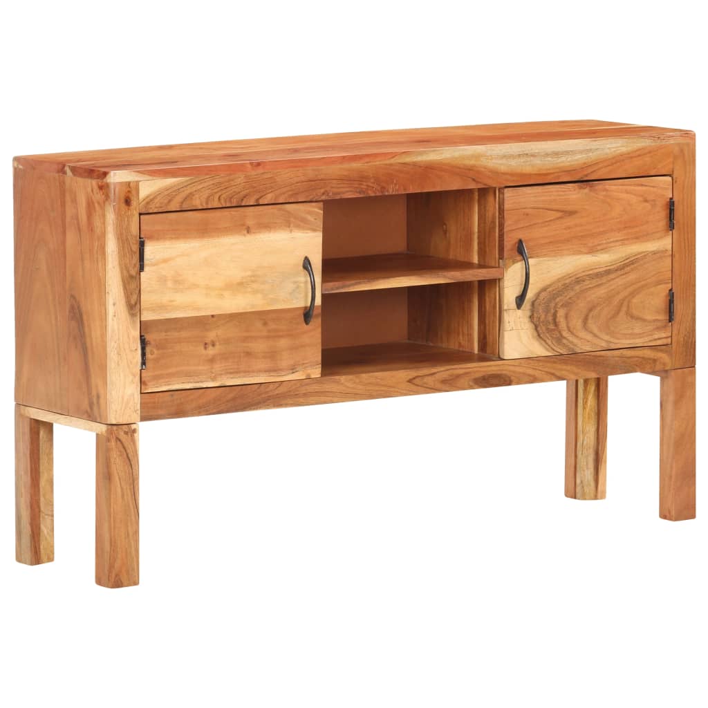 vidaXL Buffet 116x30x66 cm Bois d'acacia massif