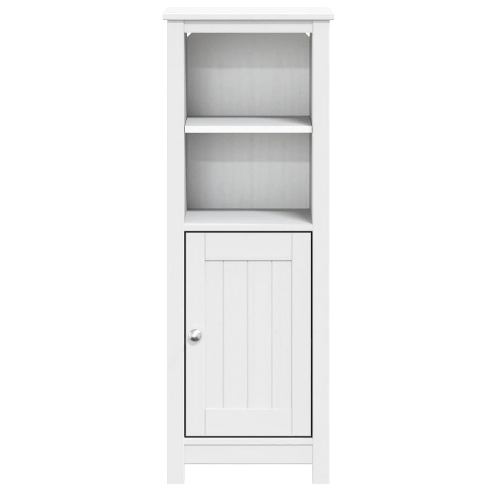 vidaXL Armoire de salle de bain BERG blanc 40x34x110 cm pin massif