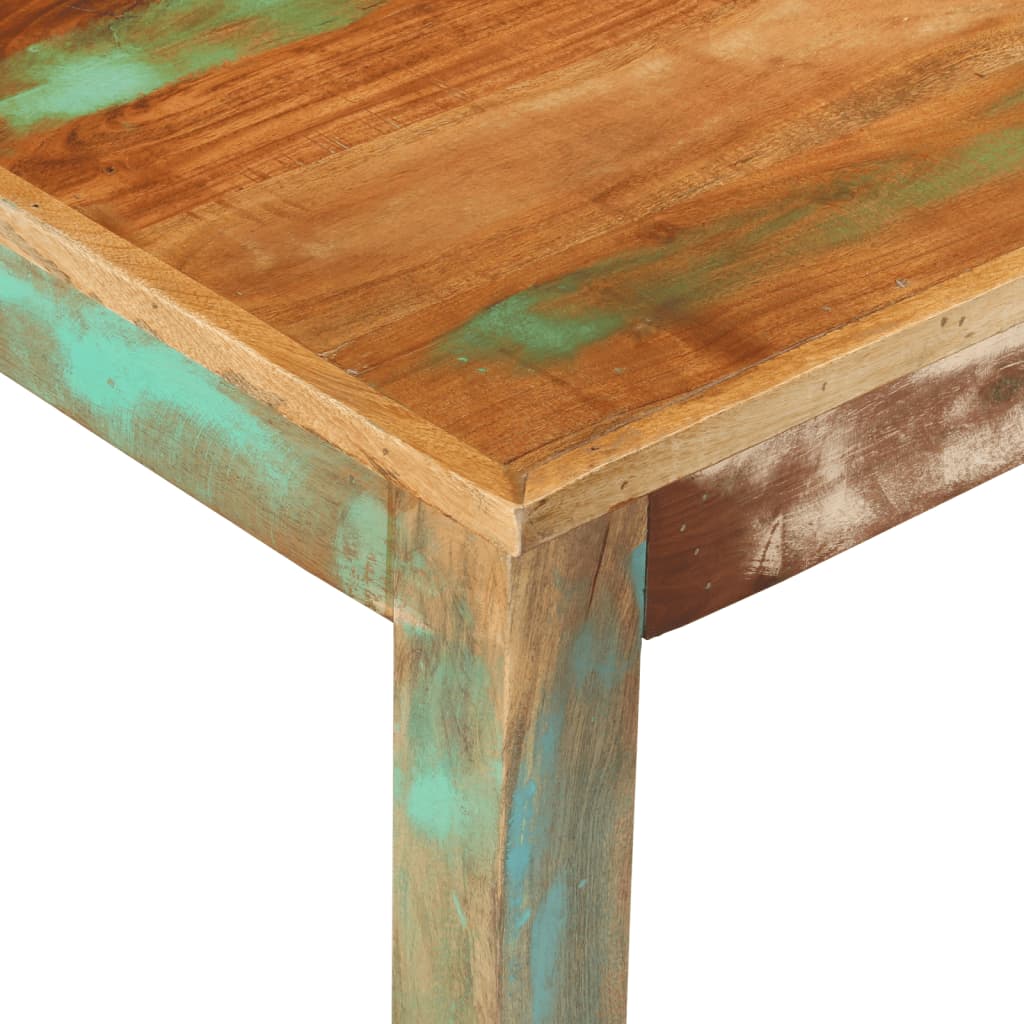 vidaXL Table basse 100x55x45 cm bois de récupération massif