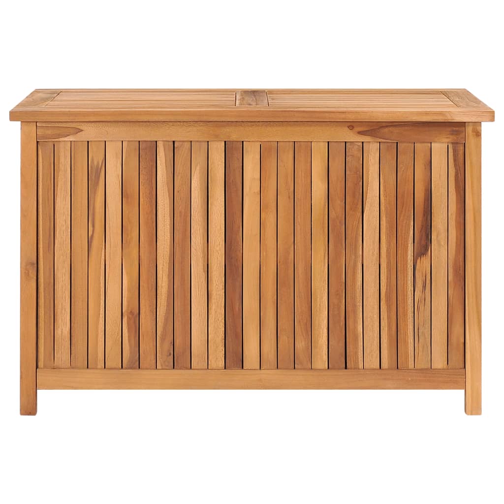 vidaXL Boîte de rangement de jardin 90x50x58 cm Bois de teck solide