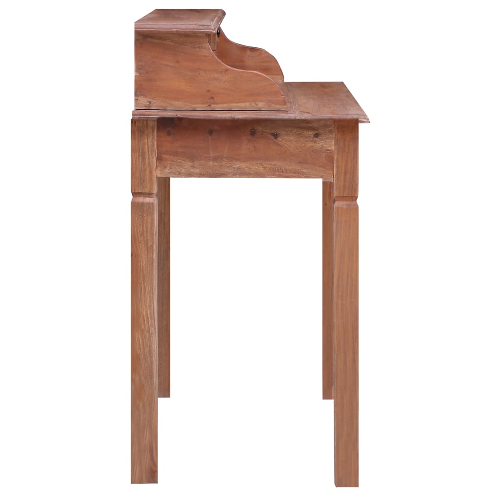 vidaXL Bureau avec tiroirs 90x50x101 cm Bois de récupération solide